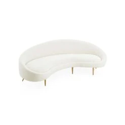 Jonathan Adler Ether Curved Sofa - Olympus Oatmeal 7 Jonathan Adler Ether Curved Sofa - Olympus Oatmeal -Armchairs Sales 31714 uk 3