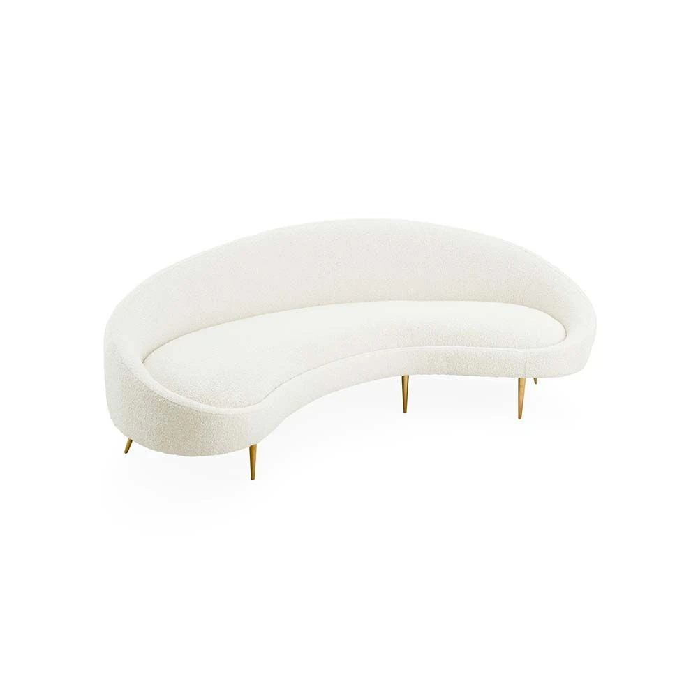 Jonathan Adler Ether Curved Sofa - Olympus Oatmeal 3 Jonathan Adler Ether Curved Sofa - Olympus Oatmeal - Image 3