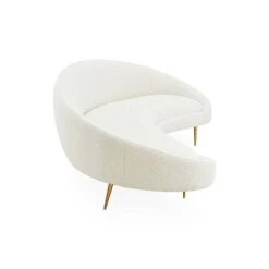 Jonathan Adler Ether Curved Sofa - Olympus Oatmeal 8 Jonathan Adler Ether Curved Sofa - Olympus Oatmeal -Armchairs Sales 31714 uk 4