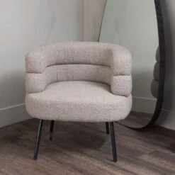 Thames Armchair - Boucle Taupe