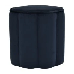 Charington Footstool - Royal Blue Velvet 8 Charington Footstool - Royal Blue Velvet -Armchairs Sales 704750 b