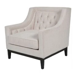 Roosevelt Armchair - Ivory