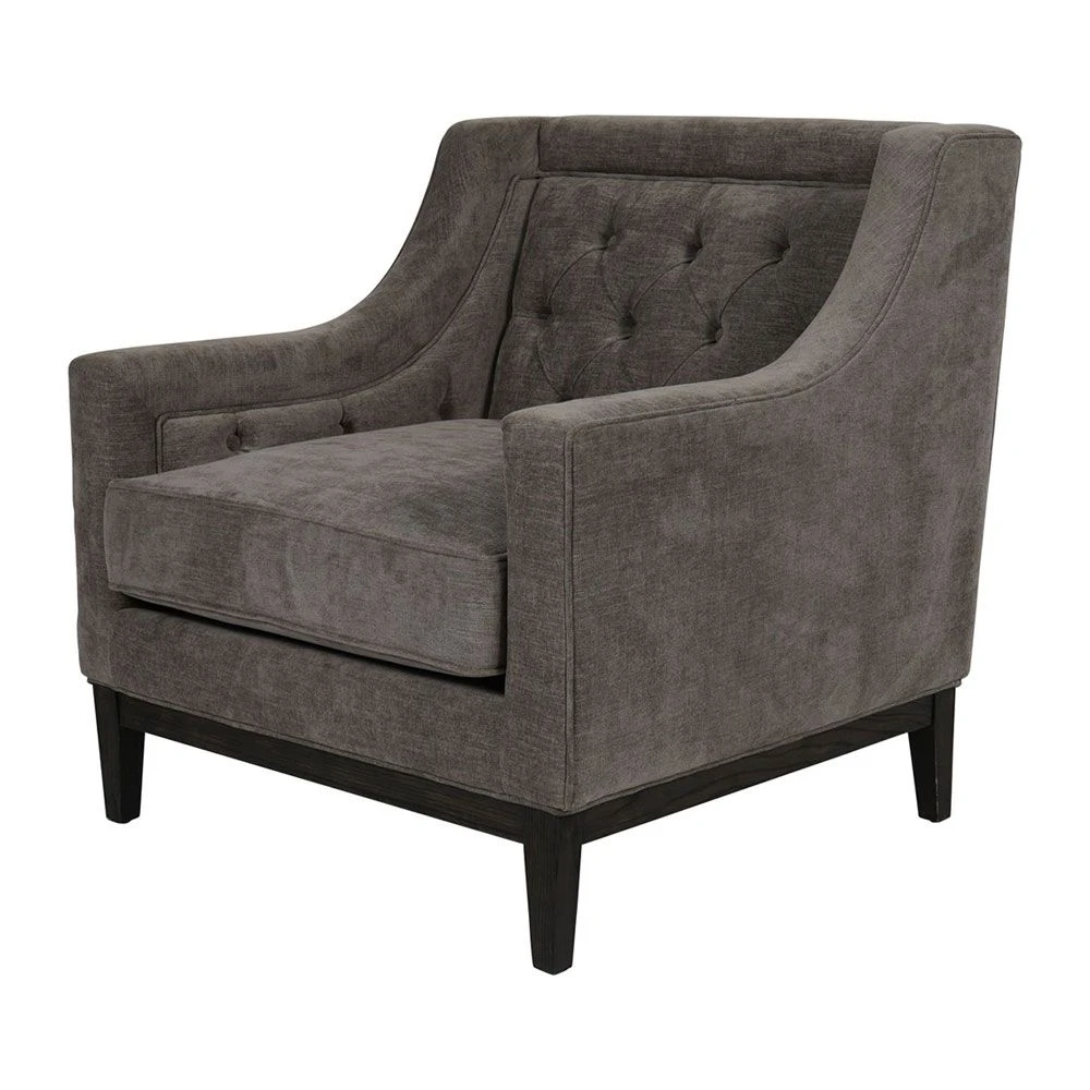 Roosevelt Armchair - Grey 2 Roosevelt Armchair - Grey - Image 2