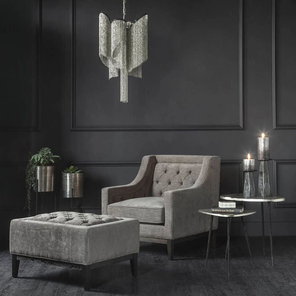 Roosevelt Armchair - Grey 1 Roosevelt Armchair - Grey