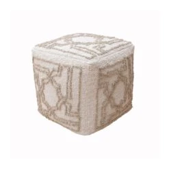 Eidos Wool Pouffe