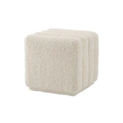 Eichholtz Bente Stool - Faux Shearling -Armchairs Sales bente2 1