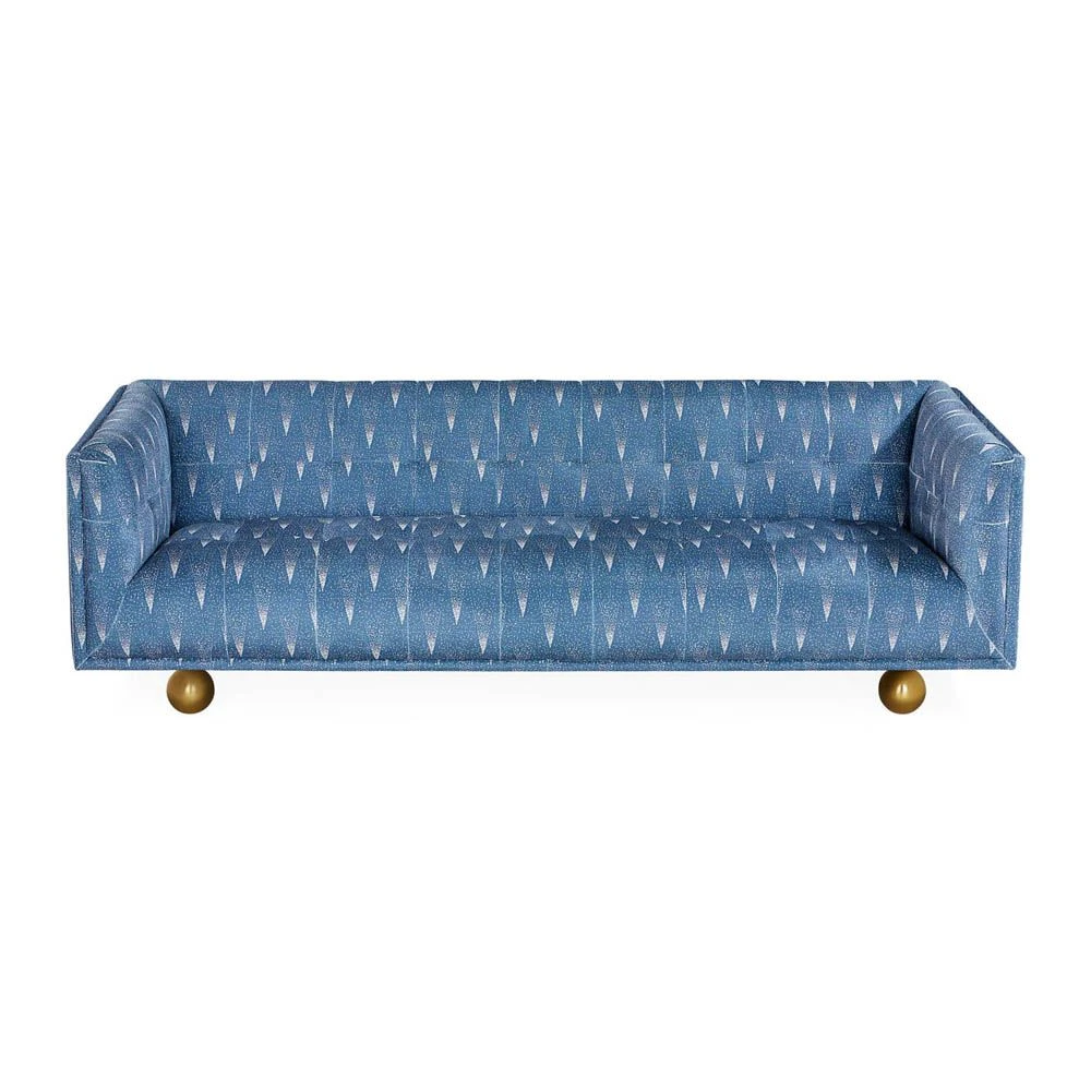 Jonathan Adler Claridge Sofa - Vapor Velvet 2 Jonathan Adler Claridge Sofa - Vapor Velvet - Image 2