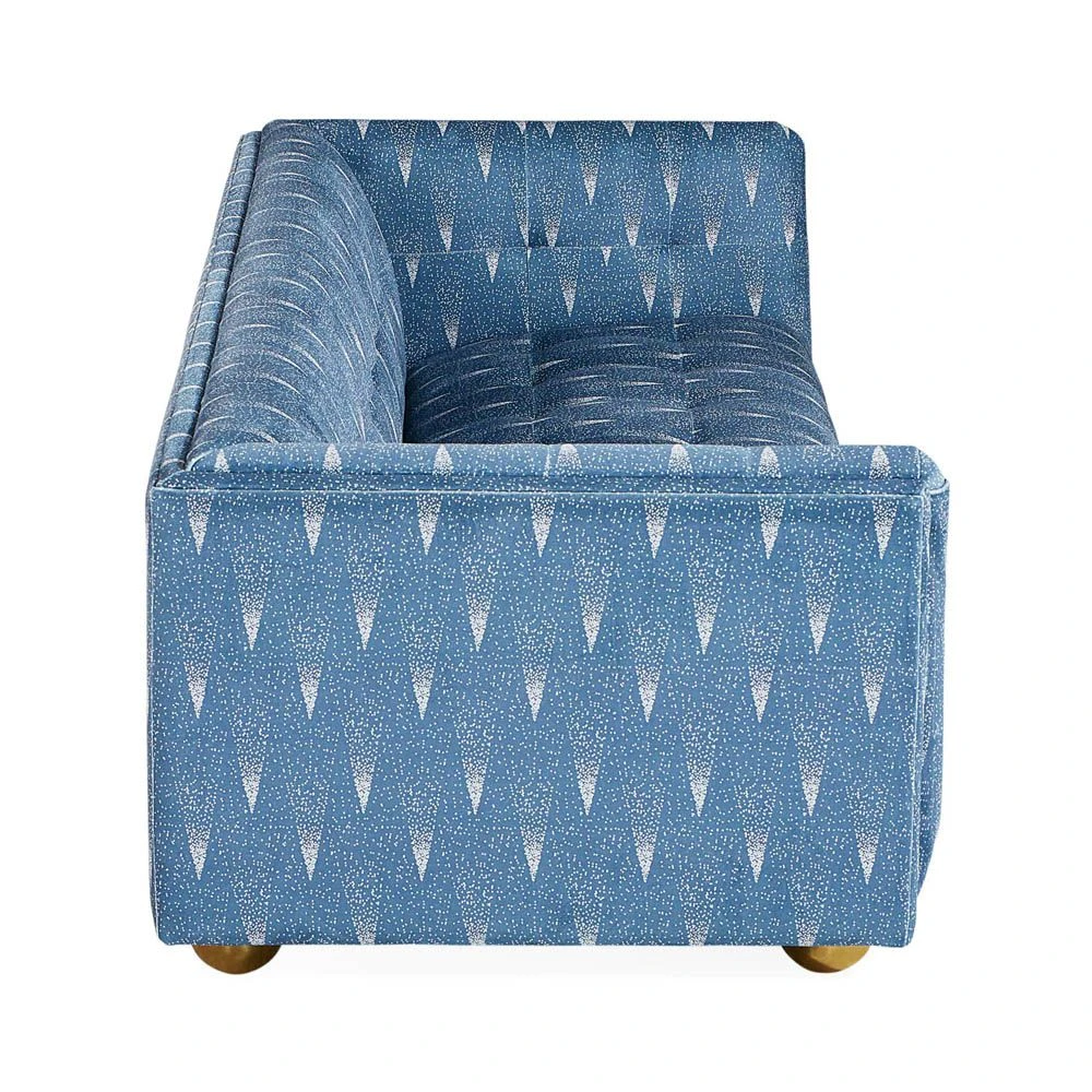 Jonathan Adler Claridge Sofa - Vapor Velvet 4 Jonathan Adler Claridge Sofa - Vapor Velvet - Image 4