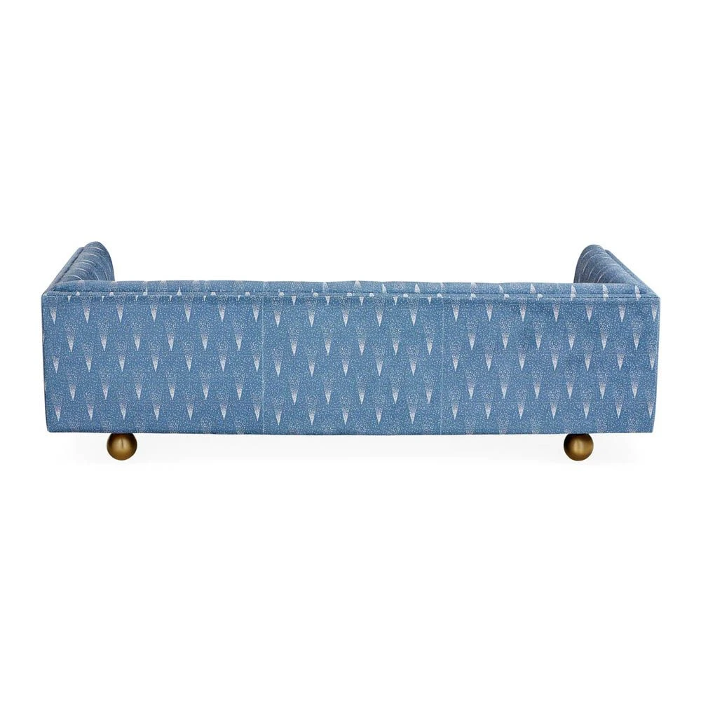 Jonathan Adler Claridge Sofa - Vapor Velvet 5 Jonathan Adler Claridge Sofa - Vapor Velvet - Image 5