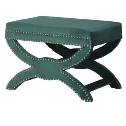 Emerald Footstool
