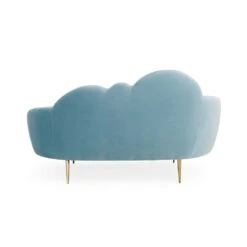 Jonathan Adler Ether Cloud Settee - Rialto Sky -Armchairs Sales ether cloud settee rialto sky d x1200