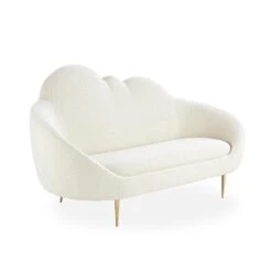 Jonathan Adler Ether Cloud Settee - Olympus Oatmeal -Armchairs Sales ether cloud settee 20 olympusivory b x1000