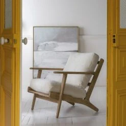 Blanc D'Ivoire Jules Armchair - Boucle Cream