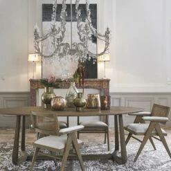 Blanc D'Ivoire Colby Armchair - Natural - Tall -Armchairs Sales fauteuil colby haut ecru 6 1