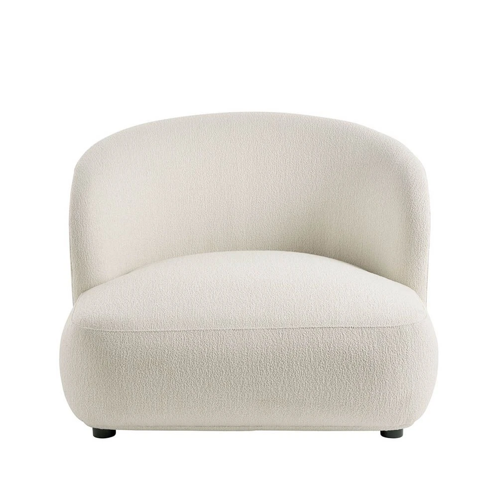 Blanc D'Ivoire Lisette Wide Armchair - Cream 3 Blanc D'Ivoire Lisette Wide Armchair - Cream - Image 3