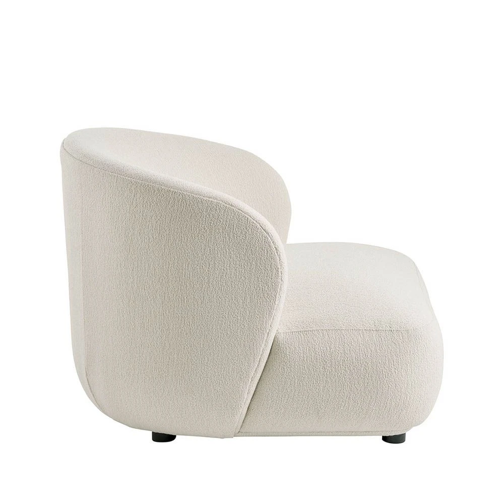 Blanc D'Ivoire Lisette Wide Armchair - Cream 4 Blanc D'Ivoire Lisette Wide Armchair - Cream - Image 4