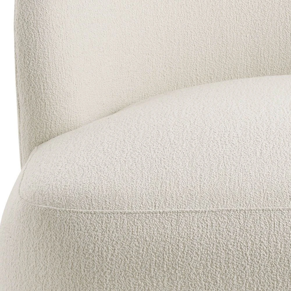 Blanc D'Ivoire Lisette Wide Armchair - Cream 6 Blanc D'Ivoire Lisette Wide Armchair - Cream - Image 6