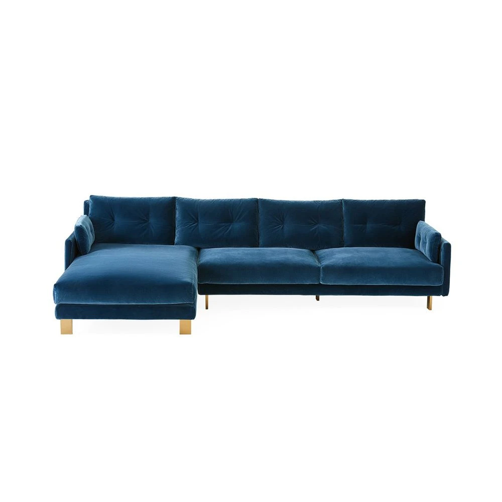 Jonathan Adler Malibu Sectional Sofa – Left-Hand Facing 1 Jonathan Adler Malibu Sectional Sofa – Left-Hand Facing
