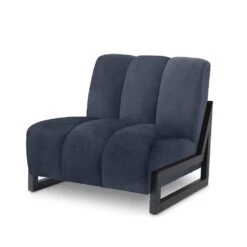 Eichholtz Lando Chair - Savona Midnight Blue