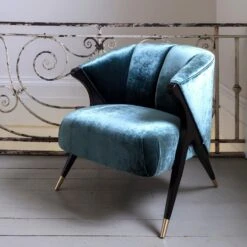 Eichholtz Pavone Armchair - Aegean Green