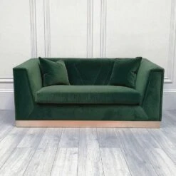 Clearance Peacock Sofa - 2 Seater