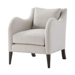 Theodore Alexander Tarleton Club Chair - Kendal Linen